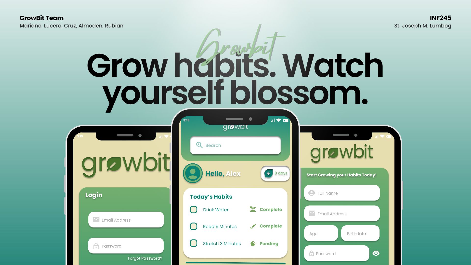 GrowBit project preview
